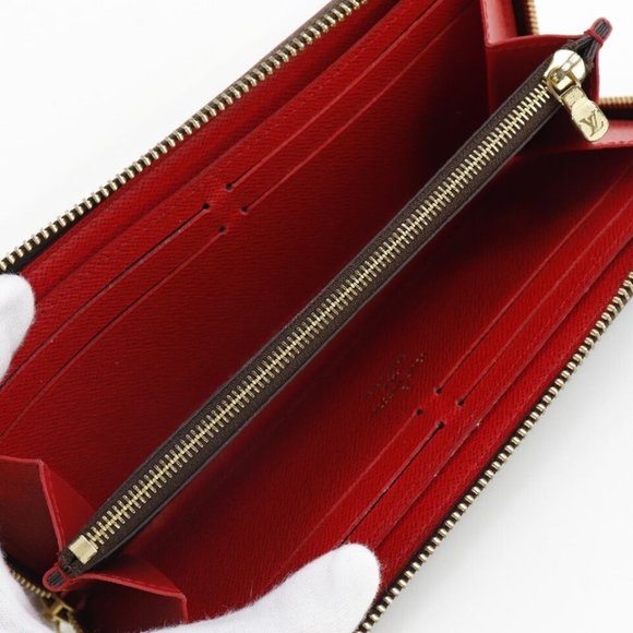 LOUIS VUITTON Flower charm Portefeiulle » Clemente purse Brown. - Picture 6 of 7